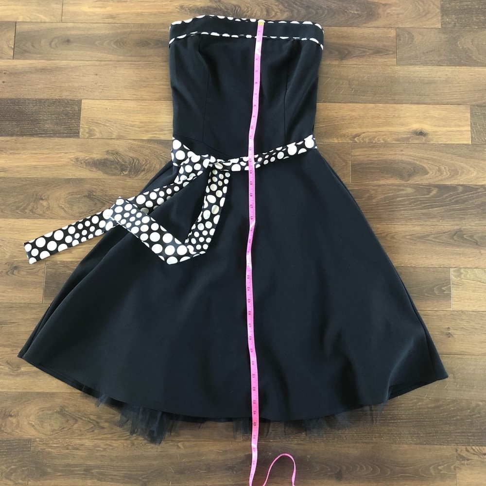 Ruby Rox Strapless Black Dress - Picture 3 of 7